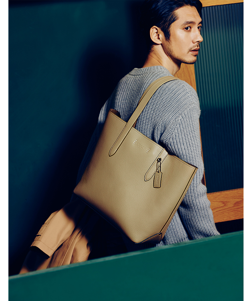 これからのON⇔OFF時代、コーチこそ“手が届く上質鞄”だ!!｜雑誌Begin