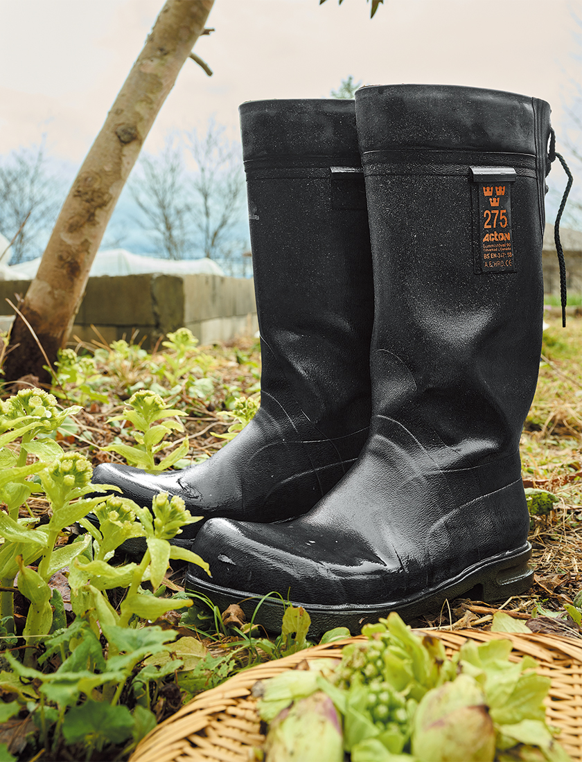 ブーツラバーの自分に不足なしの軍用ラバーブーツ｜雑誌Begin(ビギン