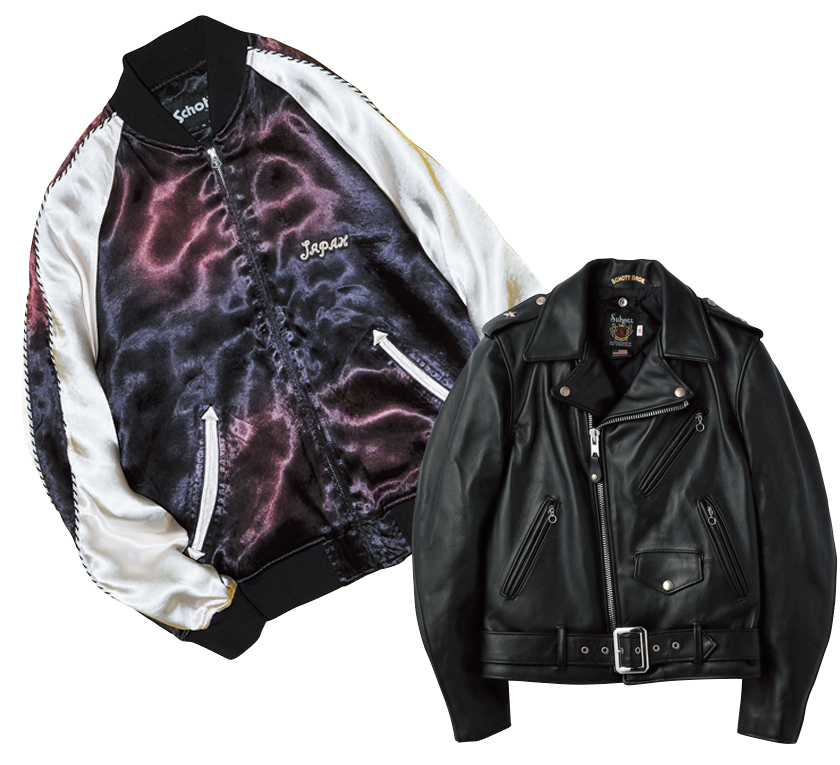 Schott × FREAK'S STORE】大胆な刺繍とエイジング加工で最初から