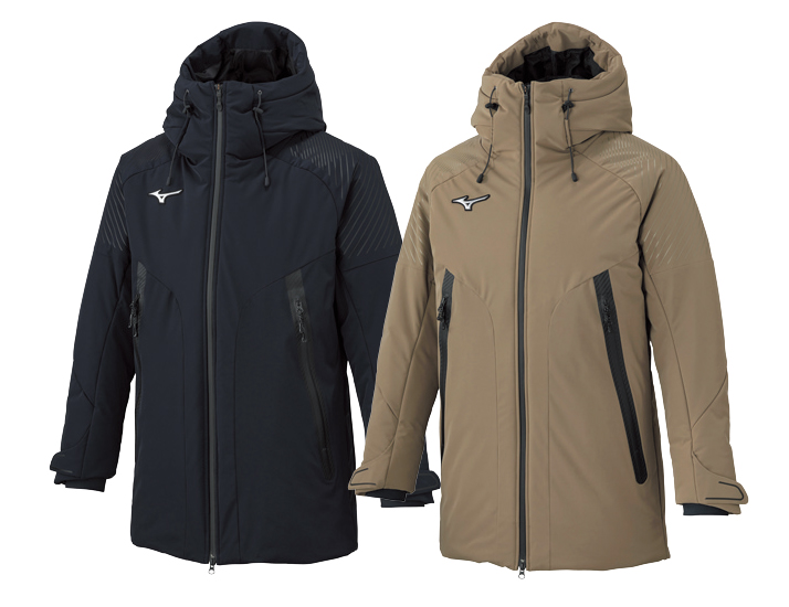 ミズノ】ダウン超え!? 新素材「テックフィルブレスサーモ」コート