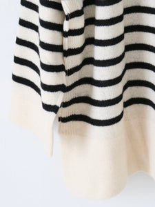 TOWAVASE バスクプルオーバー (ボートネック) 一本どり [mdm02-01] – CREER