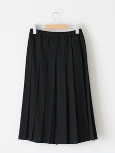 tao 定番ウールギャバ後染プリーツスカート [TC-S101-051] – CREER
