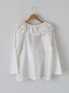 BUNON フリルリボンブラウス [BN2502] – CREER