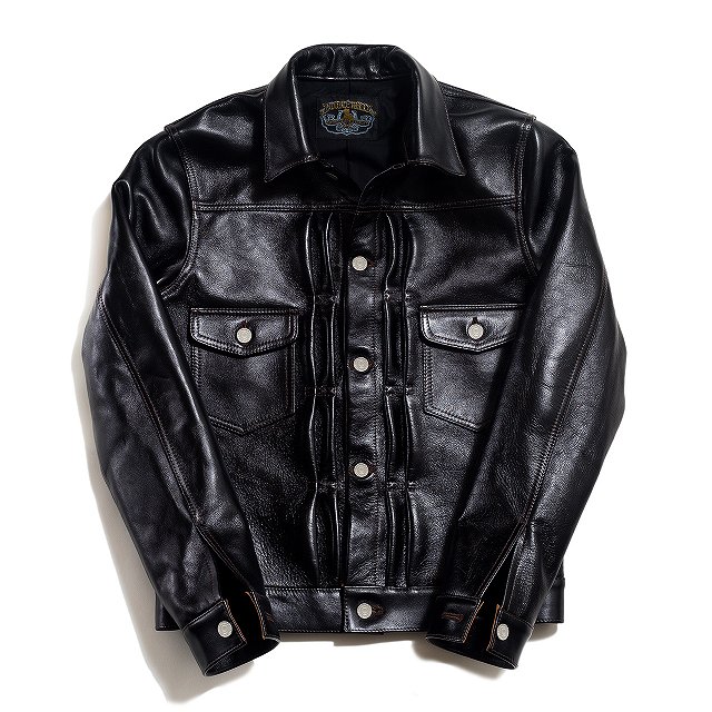 DOUBLE HELIX[ダブルヘリックス] レザージャケット 1806 Gold Digger