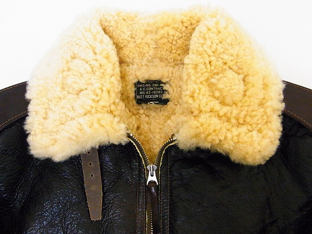 Buzz Rickson's[バズリクソンズ] B-6 レザージャケット BR80415 ダブル