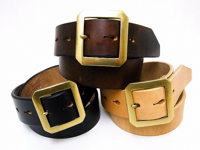 Pherrow's[フェローズ] ベルト サドルレザー シングルピン SBB1-B