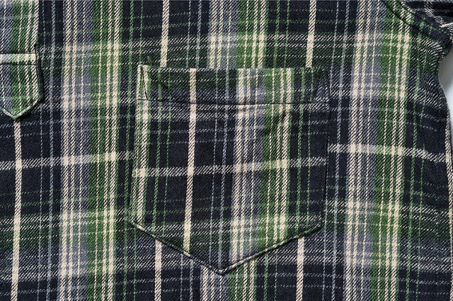 WAREHOUSE[ウエアハウス] プルオーバー フランネル チェックシャツ