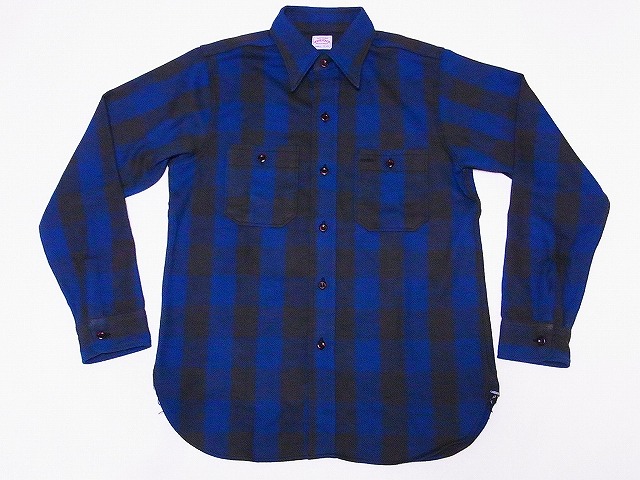 WAREHOUSE[ウエアハウス] ネルシャツ A柄 3104 ブロックチェック