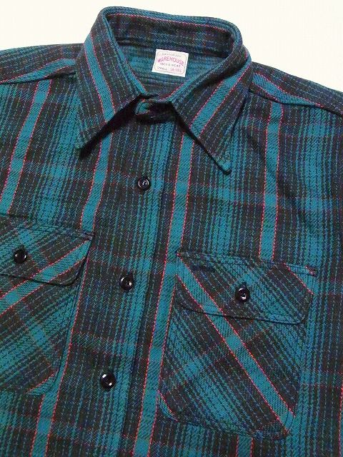 WAREHOUSE[ウエアハウス] ネルシャツ C柄 3104 フランネルシャツ