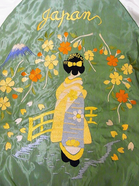 TAILOR TOYO[テーラー東洋] スカジャン キルト MAIKO×DRAGON 舞妓 龍