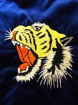 TAILOR TOYO[テーラー東洋] スカジャン 別珍 ROARING TIGER×LANDSCAPE