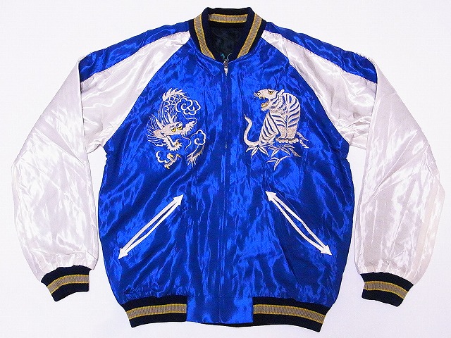 TAILOR TOYO[テーラー東洋] スカジャン TT13838 WHITE TIGER×EAGLE