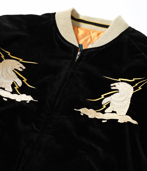 TAILOR TOYO[テーラー東洋] スカジャン TT15792 別珍 POLAR BEAR