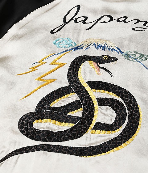 TAILOR TOYO[テーラー東洋] スカジャン TT15808 港商 BLACK SNAKE