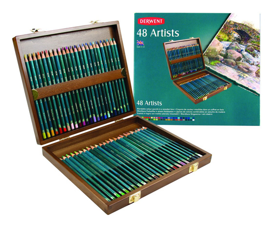 画材の専門店］e-画材.com ダーウェント・アーティスト色鉛筆 48色