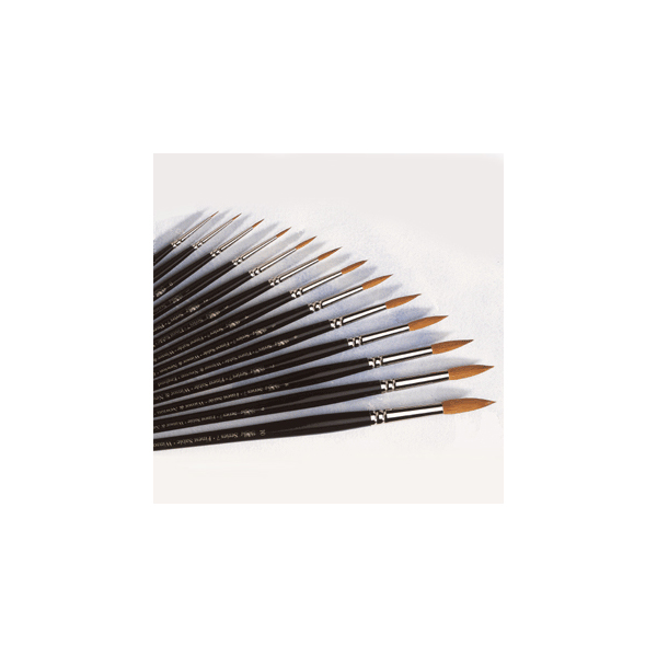 画材の専門店］e-画材.com W&N・シリーズ7 水彩筆 ラウンドNO.000