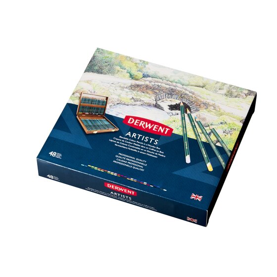 画材の専門店］e-画材.com ダーウェント・アーティスト色鉛筆 48色