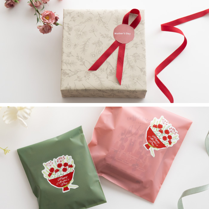 母の日簡単ラッピング｜ギフト、ラッピング用品、包装資材通販 HEADS