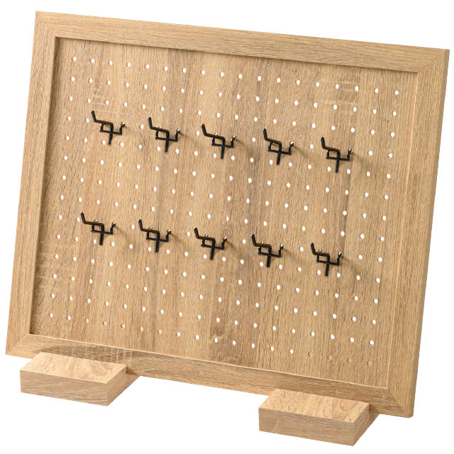 スタンド付ディスプレイパネル-1(W540×D210×H442): 店舗装飾・什器