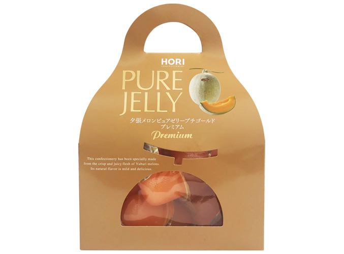 夕張メロンピュアゼリー プチゴールドプレミアム（キャリー） 12個入