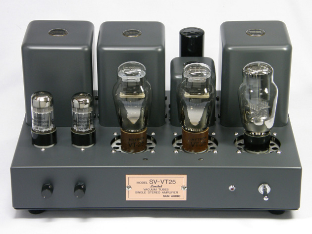 シングル・ステレオ・メインアンプ SV‐VT25 Limited／サンオーディオ製