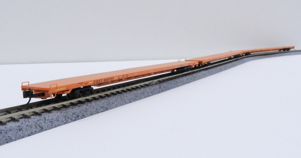 KATO鉄道模型オンラインショッピング （N)レール運搬用フラットカー