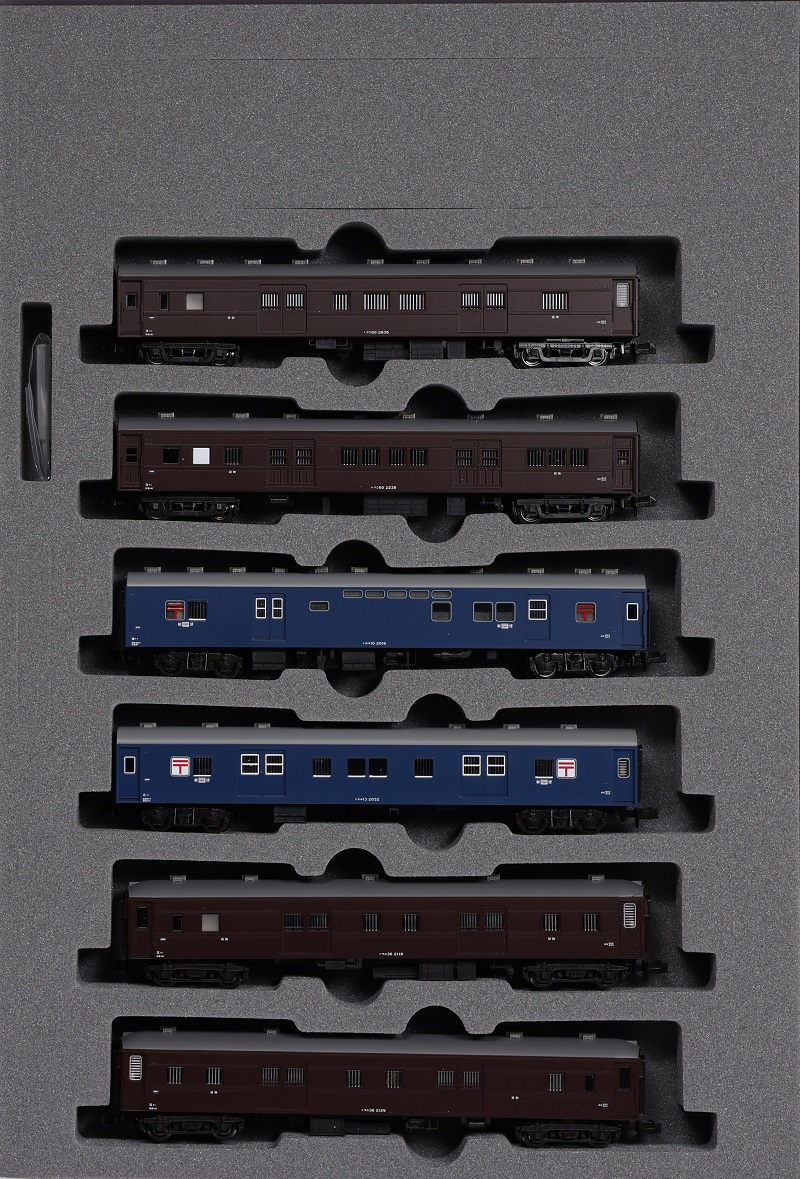 KATO鉄道模型オンラインショッピング 郵便荷物列車＜東北＞ 6両セット