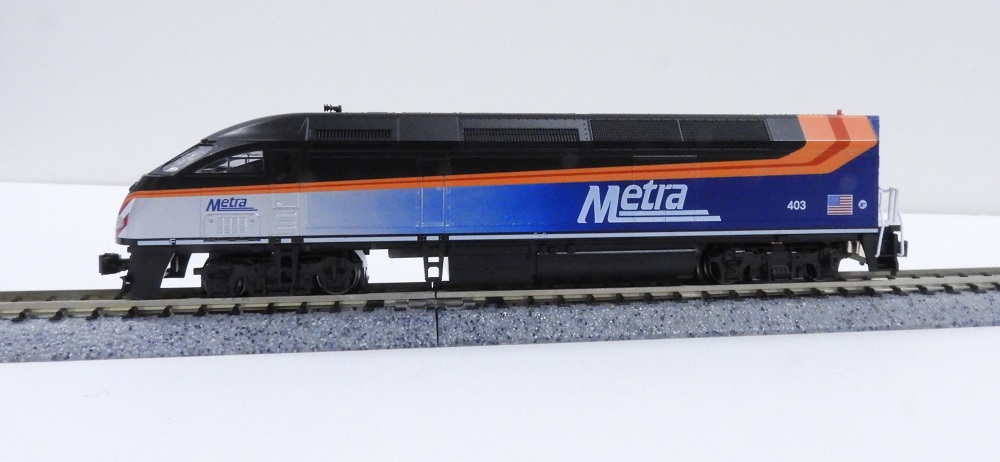 KATO鉄道模型オンラインショッピング (N)MP36PH Chicago Metra #403