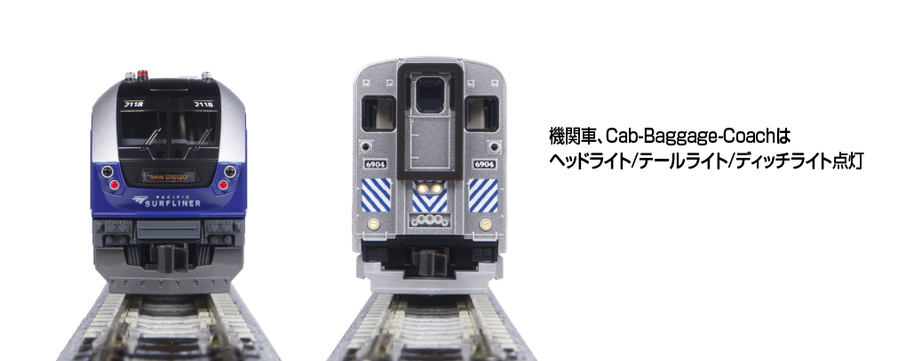 KATO鉄道模型オンラインショッピング (N)SC-44 Charger, Amtrak