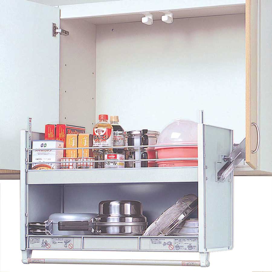 昇降式吊戸棚スイングダウンウォール【ショートタイプ】JDS75502