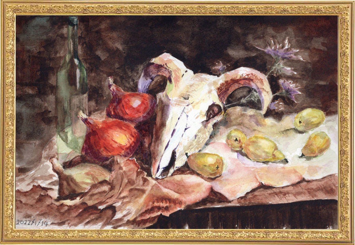 第4回個展（静物画等） ｜ 黄昏への道