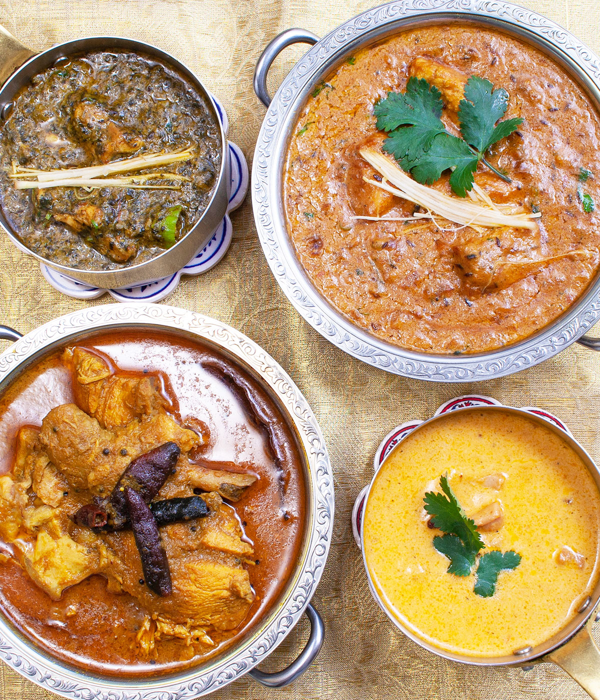 カレーとナンとチキン】2人前セット