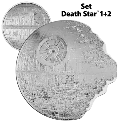 Buy 6 oz Silver Coin Set - STAR WARS™ - Death Star™ - 2022/2023