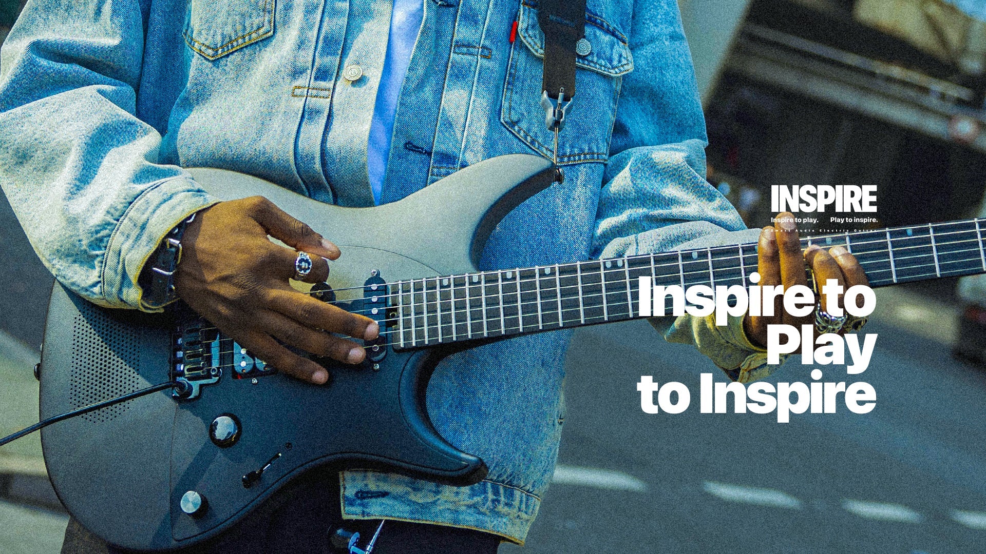 Enya Inspire: Carbon Fiber Super Strat Smart Guitar