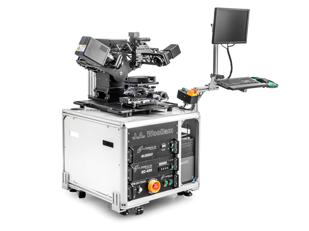 回転補償子型高速分光エリプソメーター M-2000（ジェー・エー