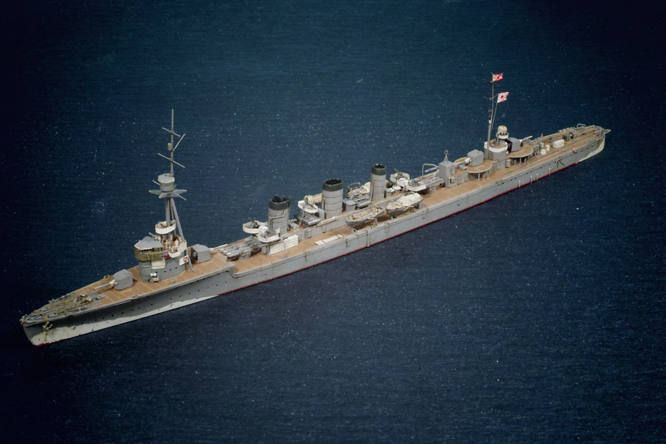 2年ぶり、4隻目の天龍型 – 続・1/700で天龍型軽巡をつくる: 完 - 燕雀洞