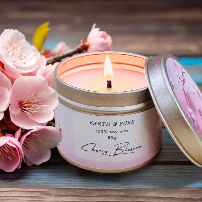 Earth & Pure｜期間限定 Cherry Blossom｜ソイキャンドル