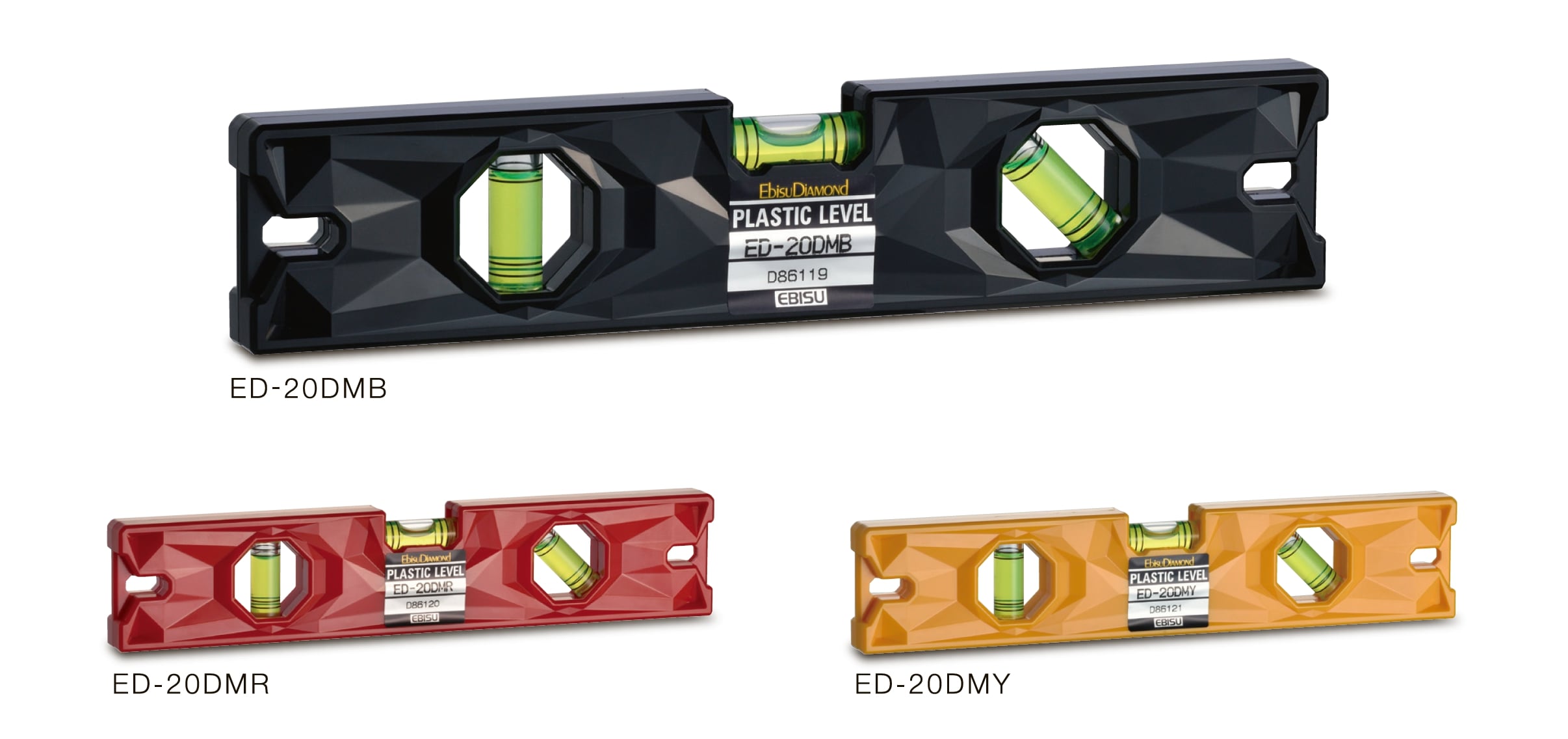 プラスチックレベル｜ミニレベル水平器・水準器・レベルのエビス