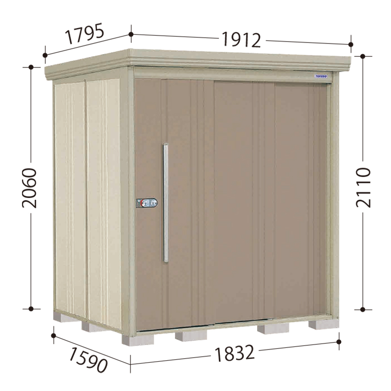 お片付け応援オプションプレゼント中！】【一般型 標準屋根】タクボ