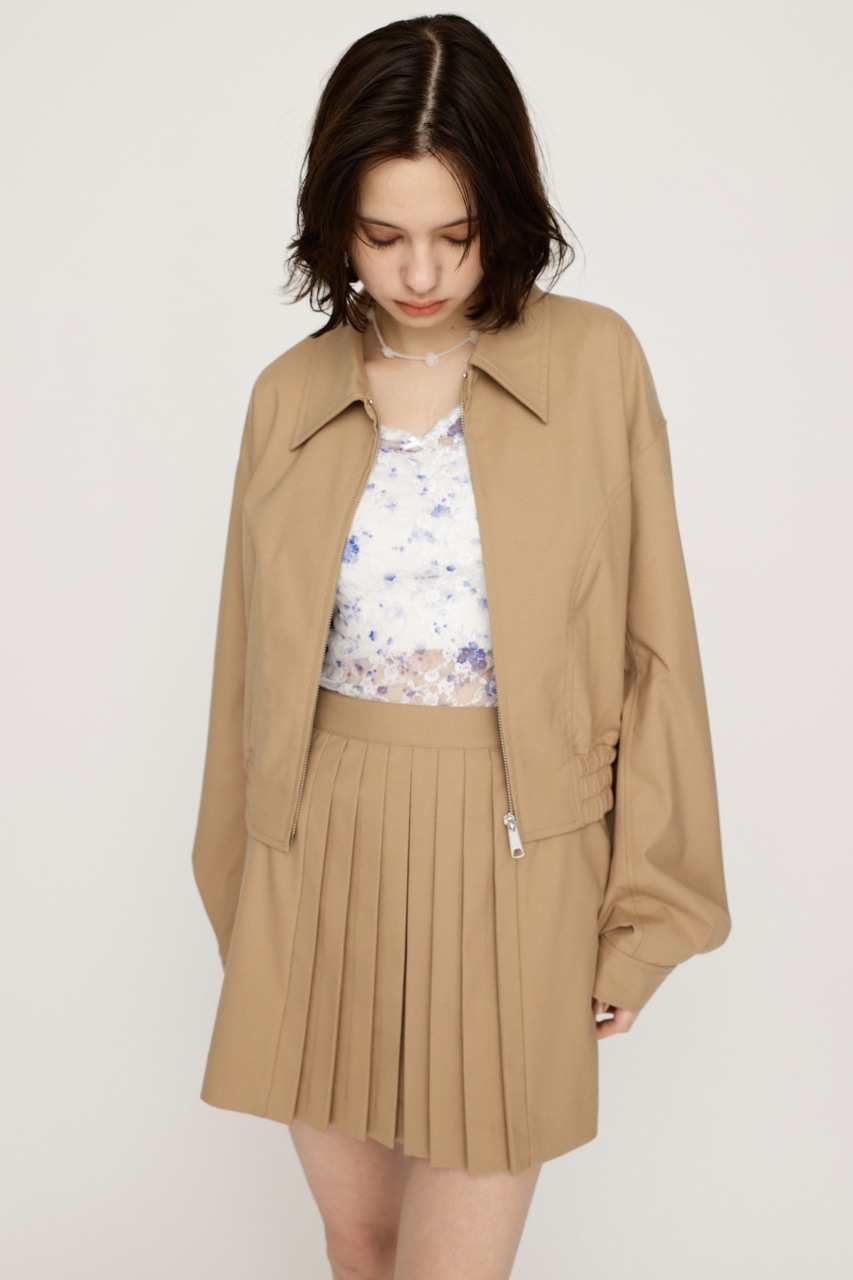 SLY | FRONT ZIP CROP ブルゾン (ブルゾン ) |SHEL'TTER WEBSTORE