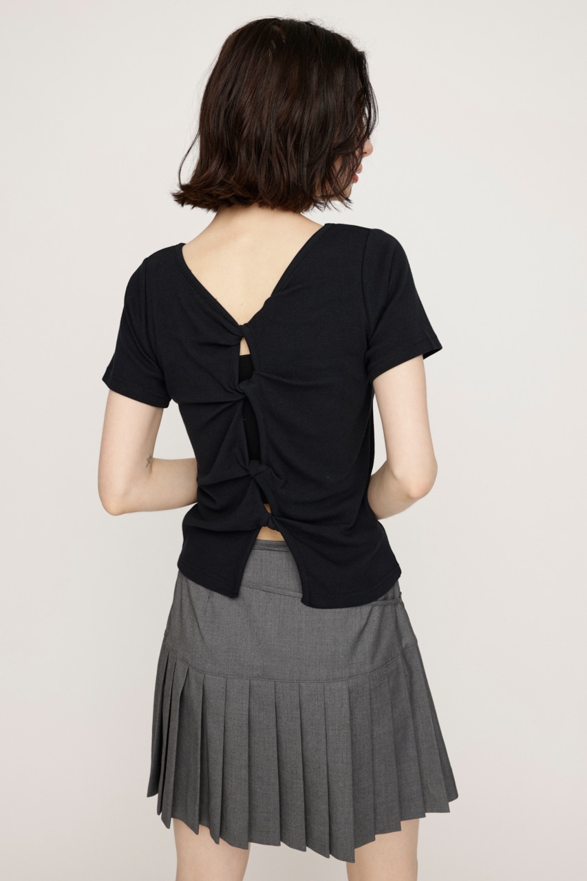 SLY | 2WAY HOLE CUT トップス (Tシャツ・カットソー(半袖) ) |SHEL