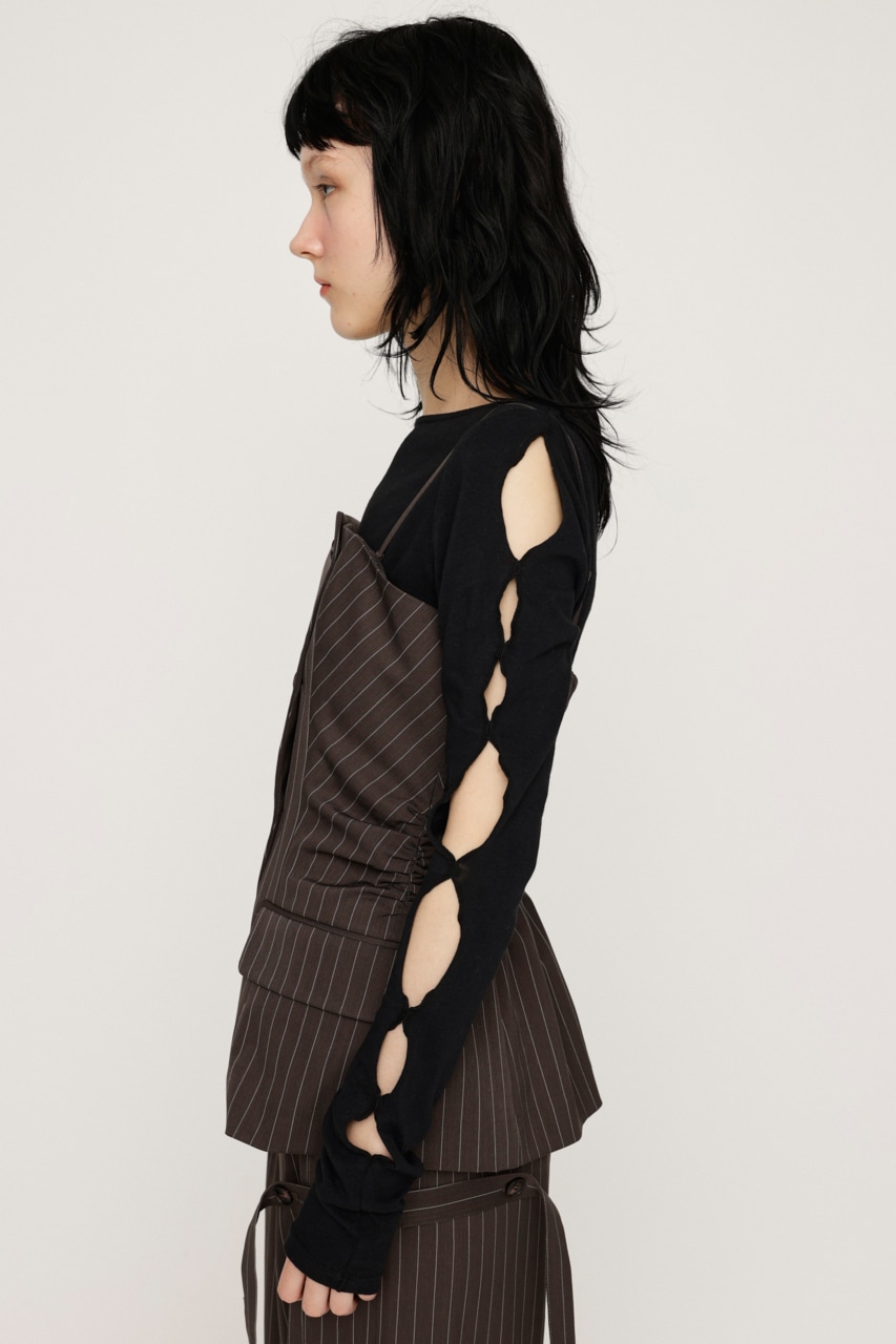 SLY | ASYMMETRY MANISH BUSTIER (キャミソール ) |SHEL'TTER WEBSTORE