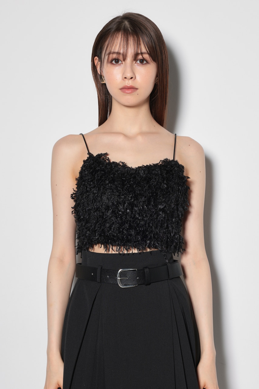 rienda | フェイクフェザービスチェ (キャミソール ) |SHEL'TTER WEBSTORE