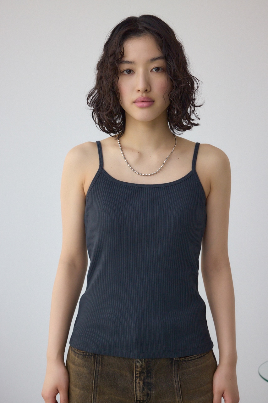 AZUL BY MOUSSY | ファインリブキャミソール (キャミソール ) |SHEL