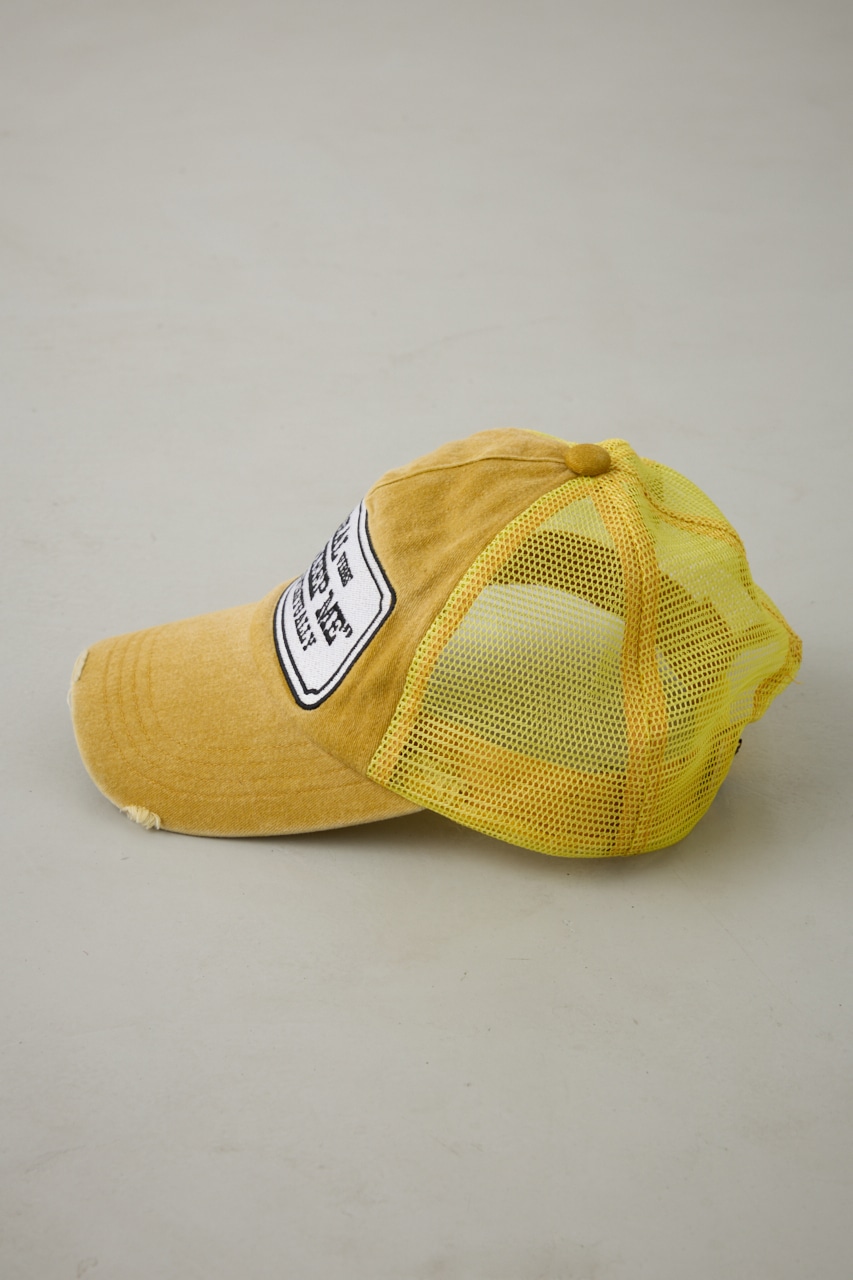 AZUL BY MOUSSY | ピグメントダメージメッシュキャップ (帽子 ) |SHEL