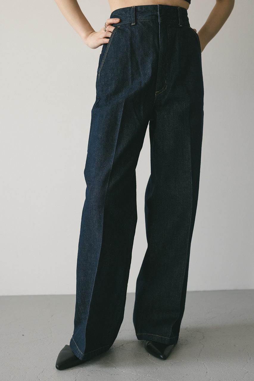 STYLEMIXER | センタープレスワイドデニム (ワイド ) |SHEL'TTER WEBSTORE
