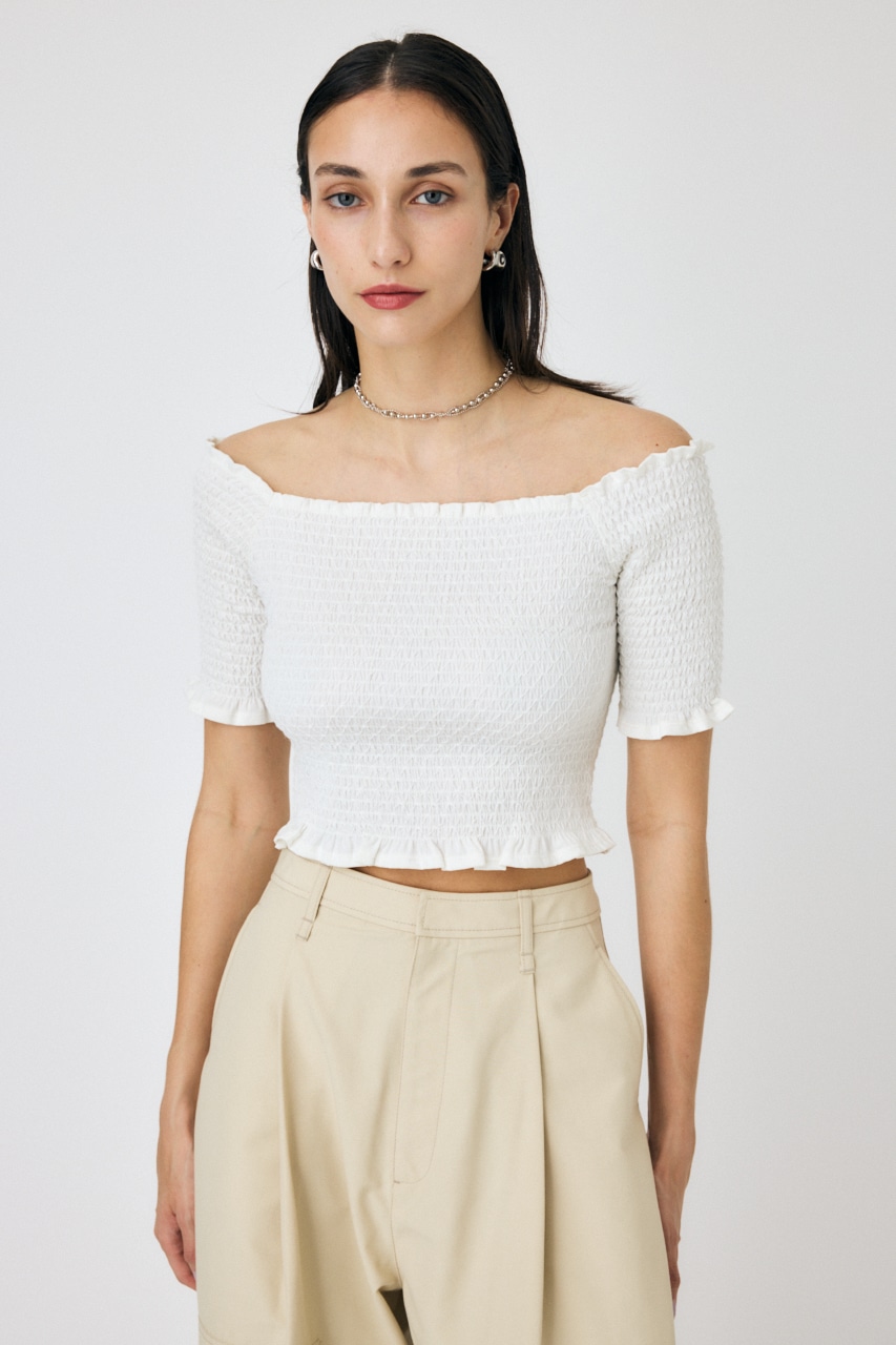 MOUSSY | WAVY オフショルダートップス (その他トップス ) |SHEL'TTER