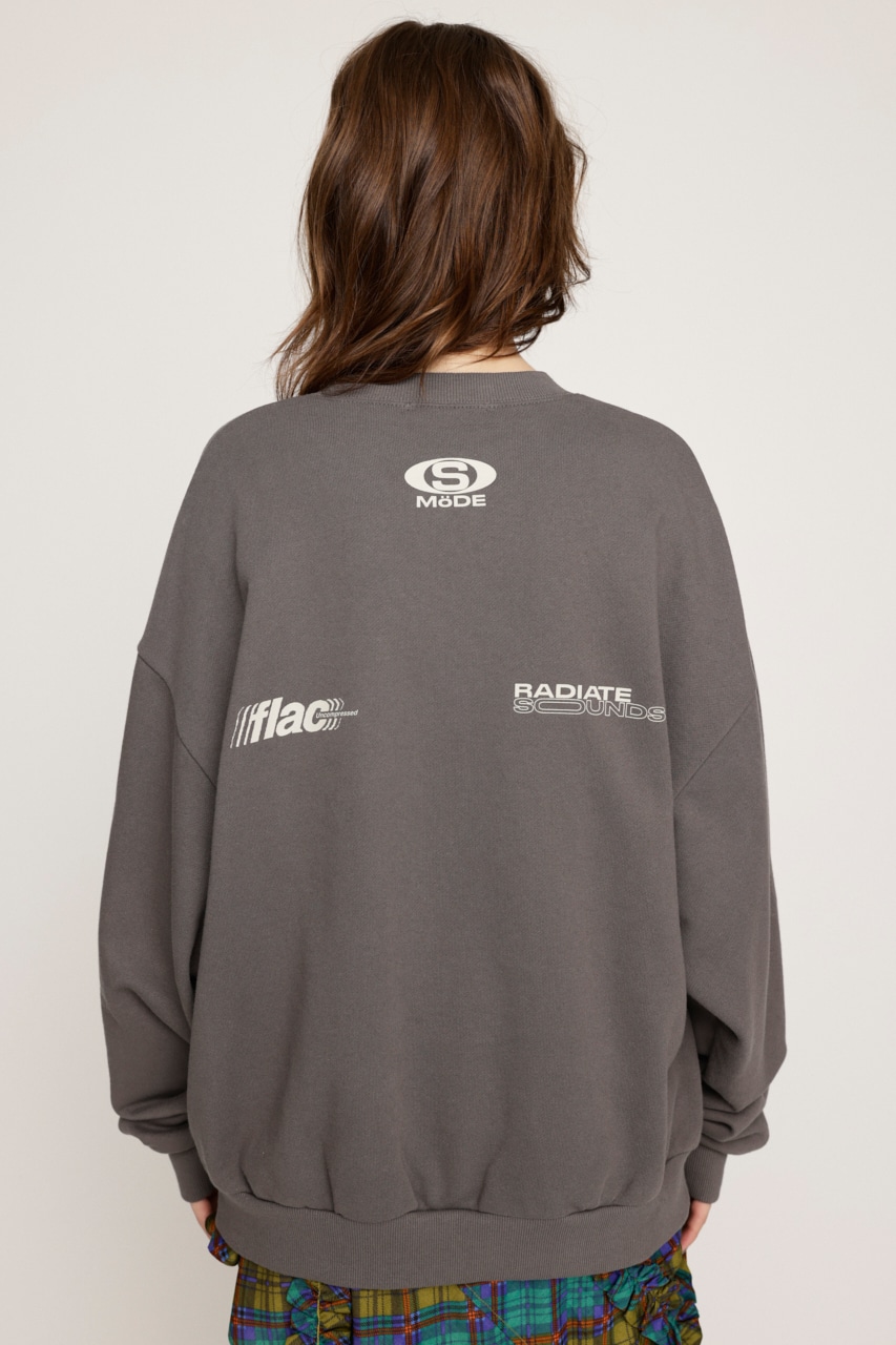 SLY | LOGO STITCH SW トップス (Tシャツ・カットソー(長袖) ) |SHEL