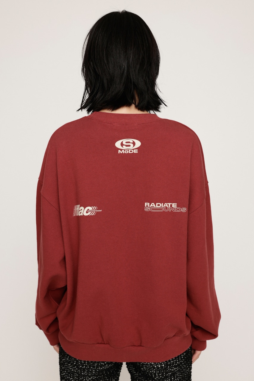 SLY | LOGO STITCH SW トップス (Tシャツ・カットソー(長袖) ) |SHEL