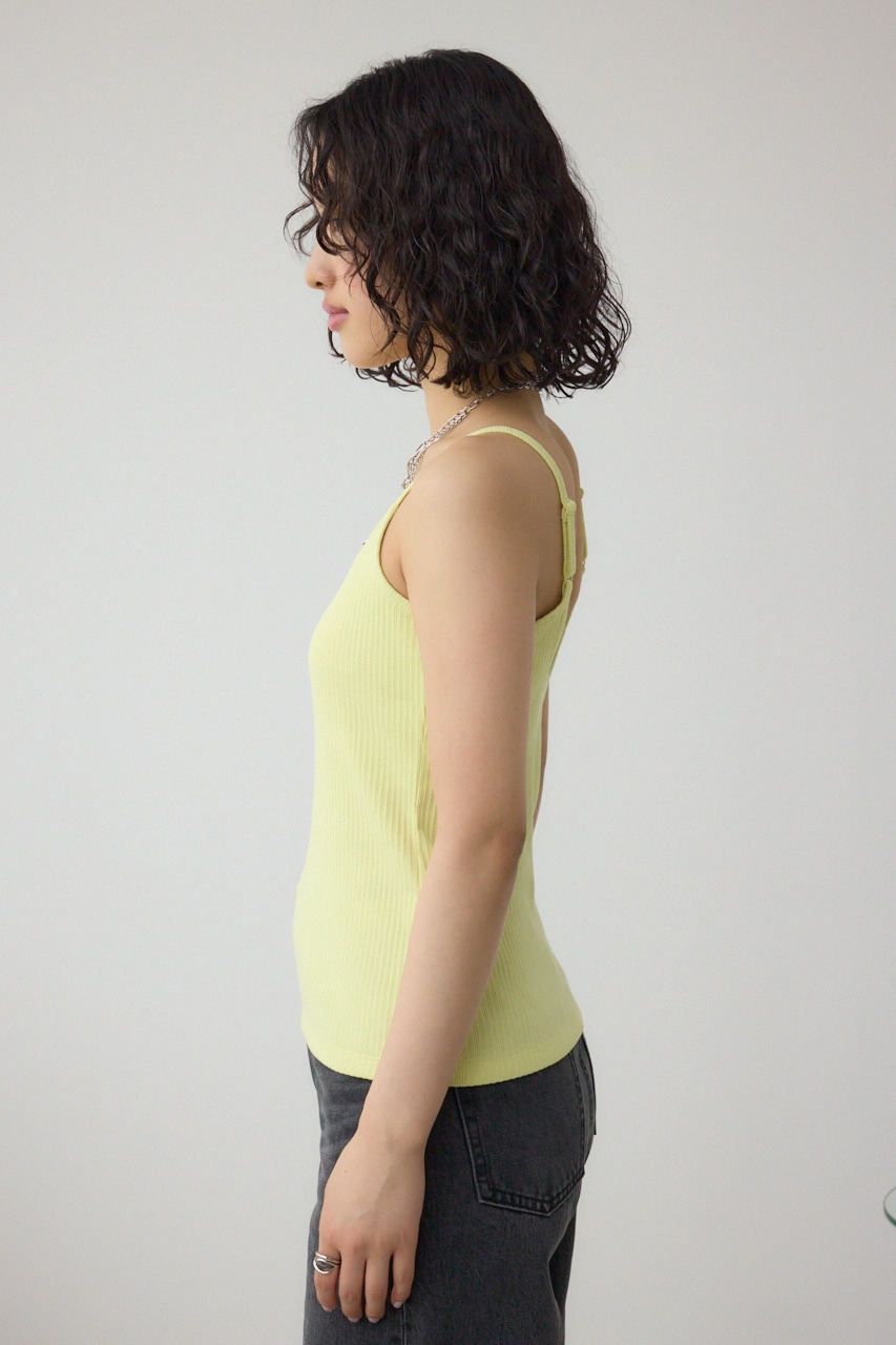 AZUL BY MOUSSY | ファインリブキャミソール (キャミソール ) |SHEL